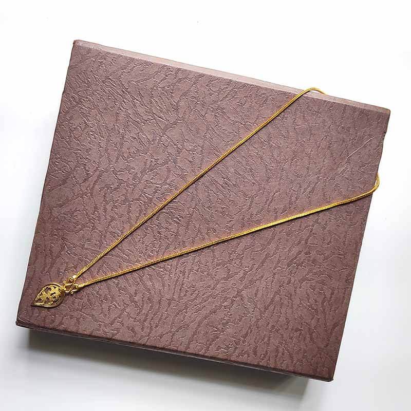 Simple Thali Pendant Necklace for Modern Marriage Women JIMIKKI
