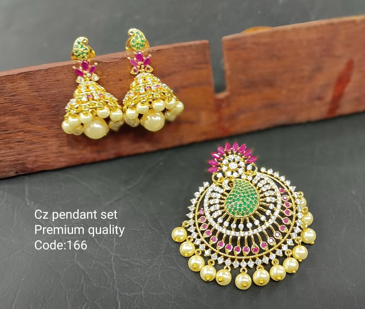 Designer CZ Earrings UC-NEW228 – Urshi Collections