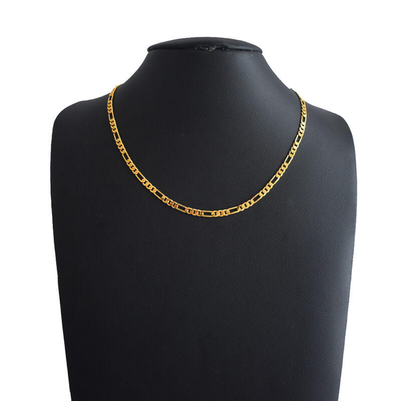 Sachin Chain for Boys 4mm width 18 Inch Simple Design Chains JIMIKKI