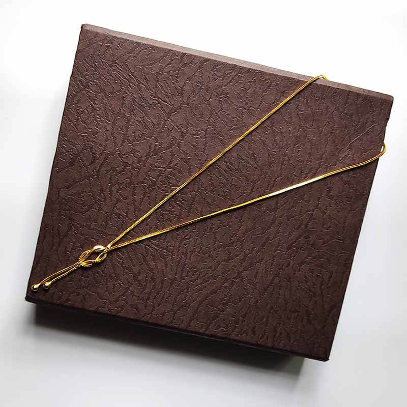 Pavithrakettu Necklace Medium Size Simple Style Classic Pavithrakettu Hanging Necklace JIMIKKI